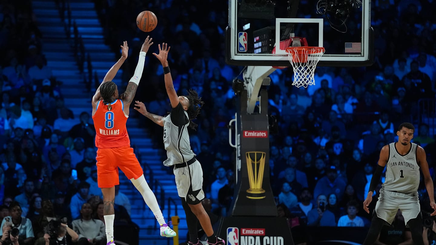 Three-point Struggles Handicap Thunder in NBA Cup Loss