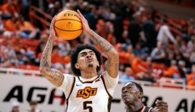 Oklahoma State Cowboys guard Vyctorius Miller