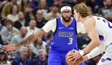 Utah Jazz Learn Anthony Davis' Official Status for Mavericks Game