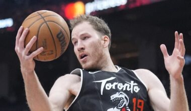 Raptors get Jakob Poeltl injury update before Nets game