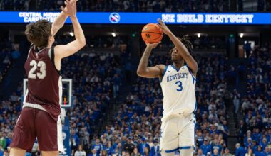 Kentucky's Kam Williams Hits 8 Triples in Win Against Bellarmine