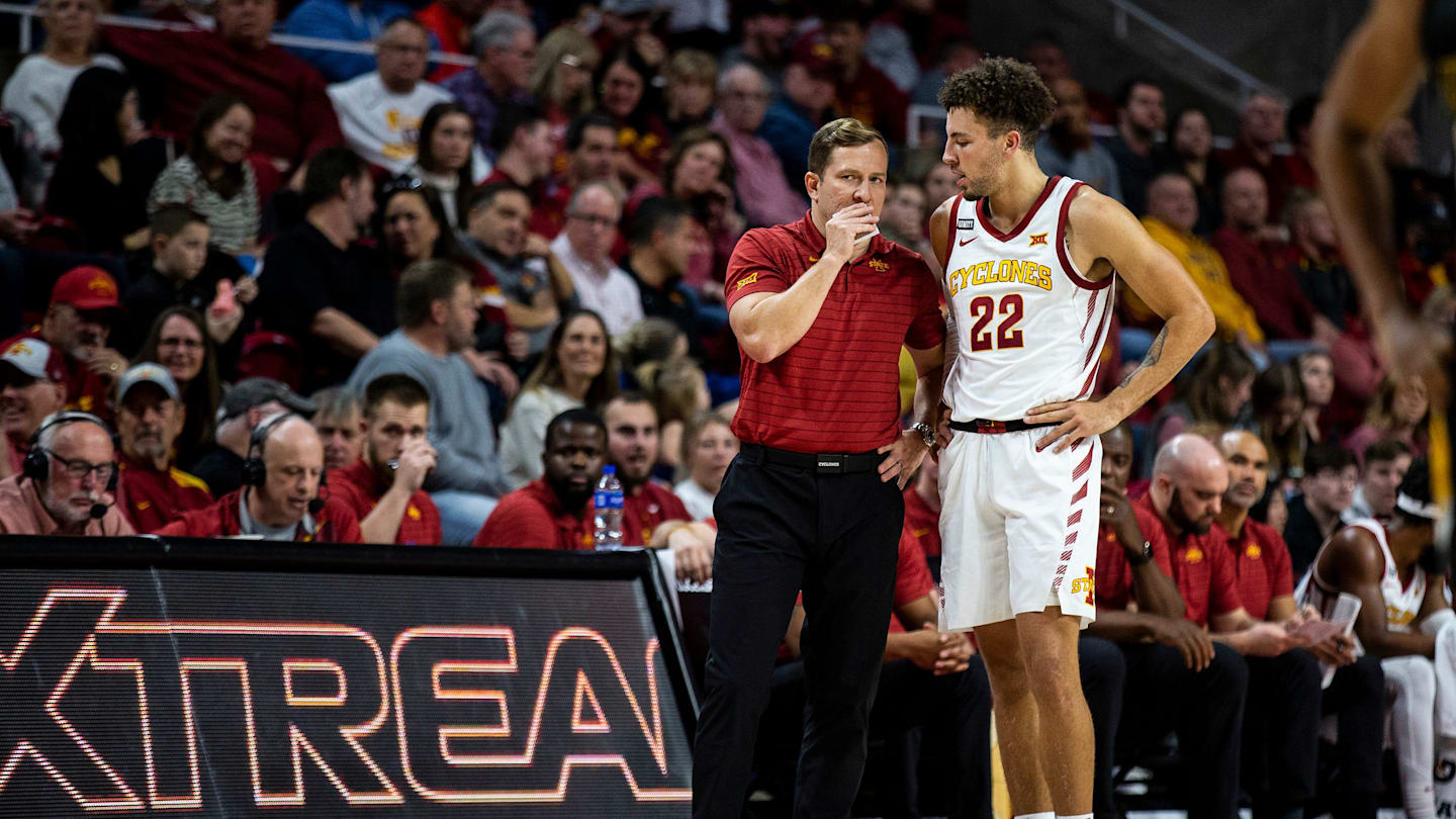 Iowa State's head coach TJ Otzelberger