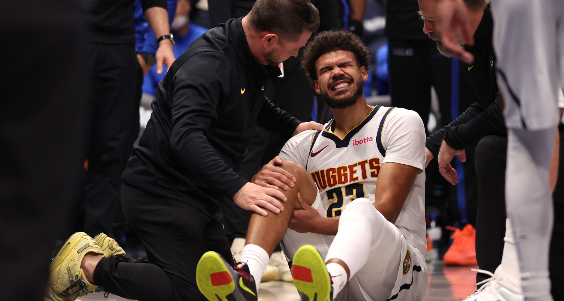 Nuggets forward Cameron Johnson avoids major knee injury but will miss a few games, AP source says
