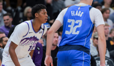 Utah Jazz vs Mavericks Ace Bailey Cooper Flagg...