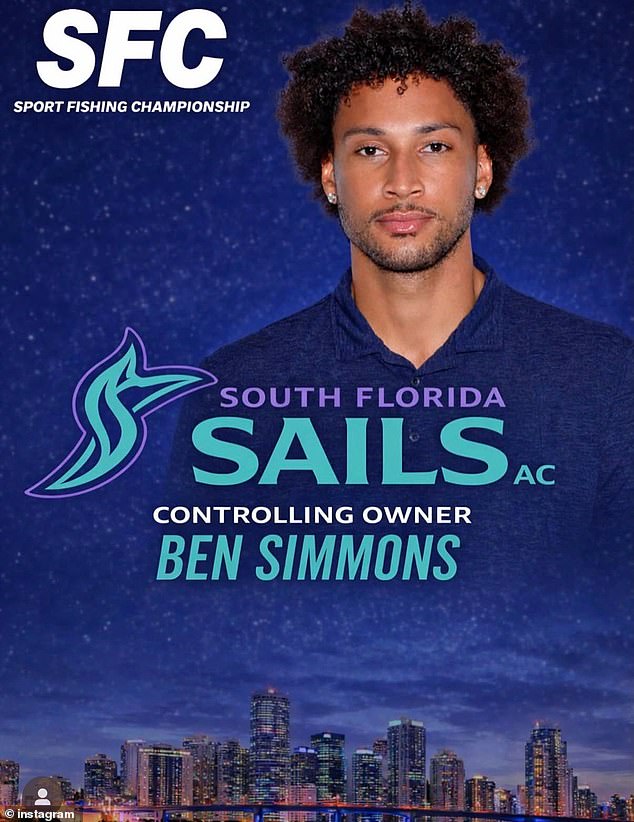 It's not exactly the NBA Finals, but Ben Simmons is now in the Sport Fishing Championship
