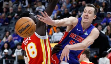 Pistons tie NBA record for scoring balance in 142-115 win over Hawks | News, Sports, Jobs
