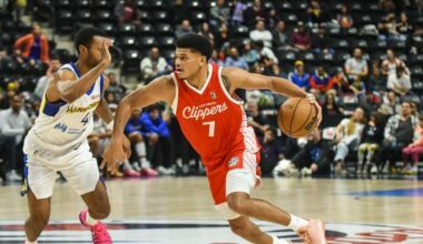LA Clippers two-way RayJ Dennis makes home debut in G League win