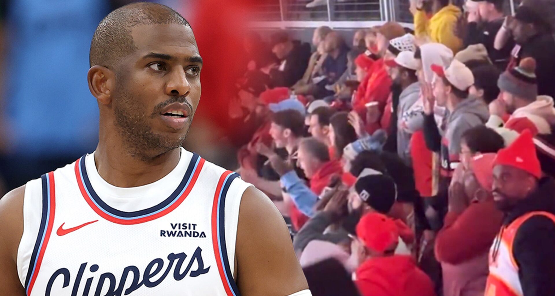 Hawks Fans Troll Clippers With 'Where's Chris Paul?' Chants During Game
