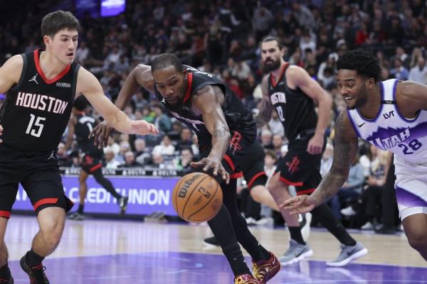 Surging Rockets keep rolling with thumping of Jazz