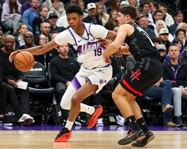 Jazz go cold again in blowout loss to Rockets – Deseret News