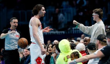 Australian confronts fan after ugly taunt in Chicago Bulls loss to Charlotte Hornets