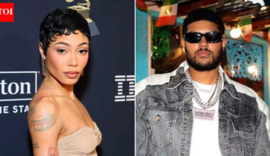 TWINNEM rapper Coi Leray spotted with Justin LaBoy at Boston Celtics vs Cleveland Cavaliers game | NBA News