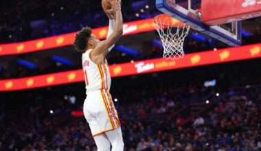 Jalen Johnson’s career-high 41 points push Hawks past Sixers in double OT thriller