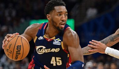 Donovan Mitchell Cleveland Cavaliers NBA