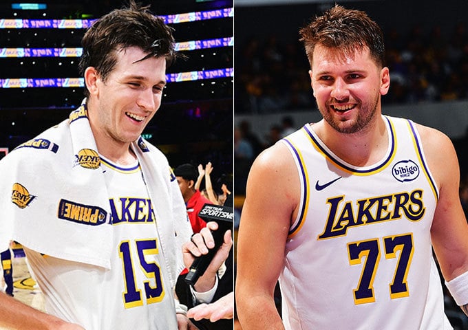 Austin Reaves, Luka Dončić