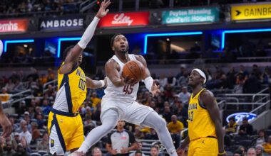 Mitchell scores 43 points to lead Cavaliers to 135-119 win over Pacers