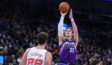 Markkanen scores 29 and George adds 28 in bounce-back game as Jazz outlast Rockets 133-125