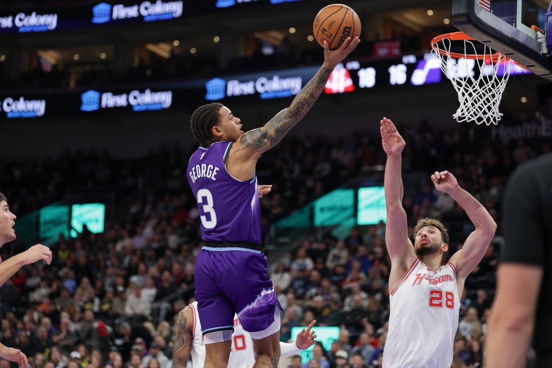 Lauri Markkanen, Keyonte George lead Jazz to split with Rockets