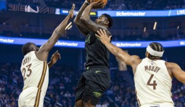 Pelicans C Zion Williamson questionable vs. Timberwolves