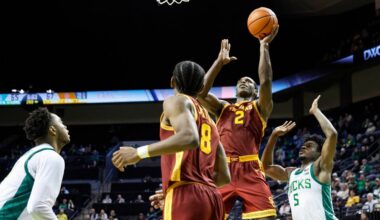 Baker-Mazara has 25 points and No. 24 USC downs Oregon 82-77