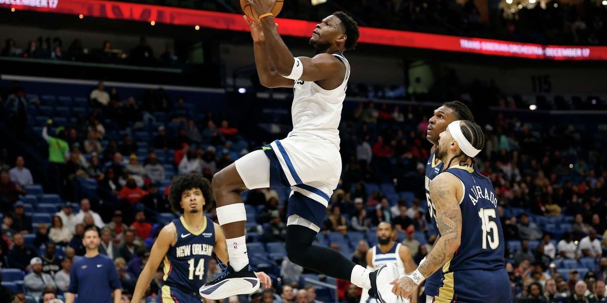 Anthony Edwards with a fantastic performance, Minnesota triumphs over Pelicans