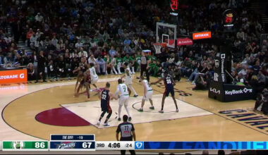 INSTANT REACTION: C's DOMINATE on the glass in blowout win vs. Cavs