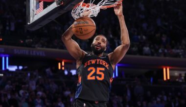 New York Knicks NBA Mikal Bridges