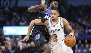 De’Aaron Fox nets 31 as Spurs survive late Magic rally