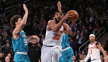 Karl-Anthony Towns helps Knicks sail past Hornets
