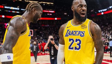 LeBron James Reacts to His Scoring Streak Ending in Lakers Win- Heavy Sports