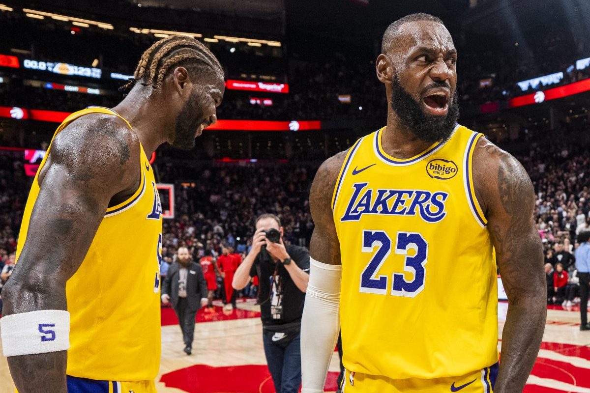 LeBron James Reacts to His Scoring Streak Ending in Lakers Win- Heavy Sports