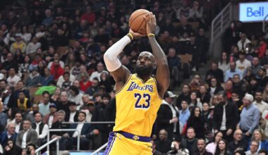 LeBron James ends historic 1,297-game scoring streak in Lakers win