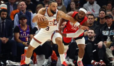 Phoenix Suns Houston Rockets NBA Dillon Brooks Devin Booker Kevin Durant