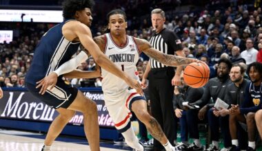 Solo Ball helps No. 5 UConn pull away in 2nd half in 83-59 win over East Texas A&M