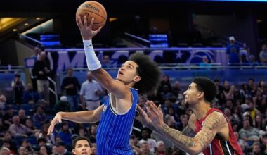 Franz Wagner scores 32 points, Magic hold off Heat 106-105
