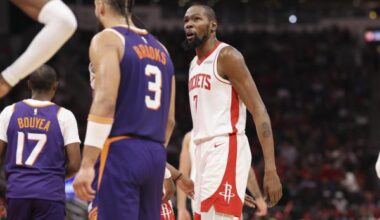Kevin Durant 8th to 31,000 points as Rockets sink Suns