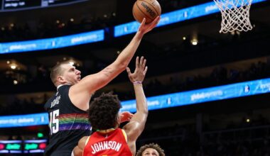 Jokic scores 39 points as Nuggets use big fourth quarter to rally for 134-133 win over Hawks