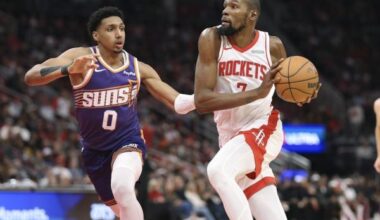 Rockets’ Kevin Durant pursues another strong effort in clash vs. Mavericks