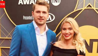 Los Angeles Lakers star Luka Doncic shares adorable photo as he welcomes his second daughter with fiancée Anamaria Goltes | NBA News