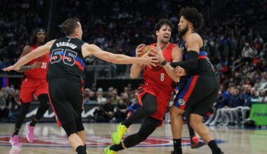 Cade Cunningham has 29 points and 9 assists in Pistons’ 122-116 win over Trail Blazers