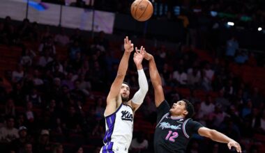 Zach LaVine scores 42, Kings top Heat 127-111 to snap four-game slide