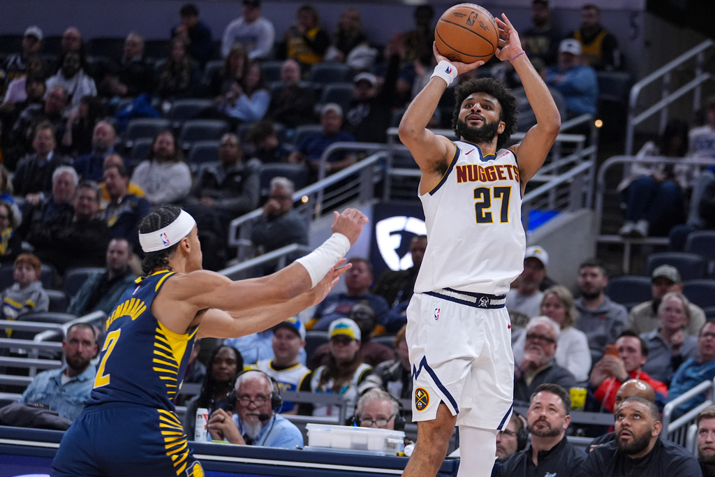 Jamal Murray delivers impressive, efficient 52-point night as Nuggets beat Pacers 135-120
