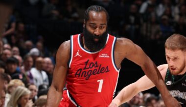 Clippers' Harden passes Carmelo for 10th on scoring list
