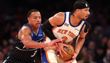 Desmond Bane Lasers Basketball At Knicks Player, Which Was Perfectly Legal