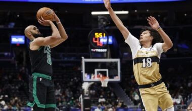 Derrick White drops 30 points, Celtics clobber Wizards