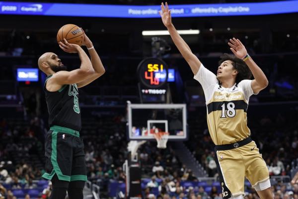 Derrick White drops 30 points, Celtics clobber Wizards