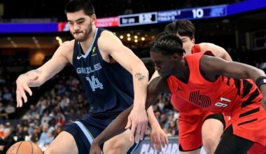 Aldama scores 22 points, Grizzlies build big lead in 119-96 win over Trail Blazers