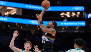 Murray drops 34 as Nuggets top Hornets 115-106 for third straight win, franchise record 10th on road