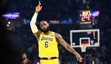 LeBron James Powers Lakers to Fourth Quarter Comeback Win