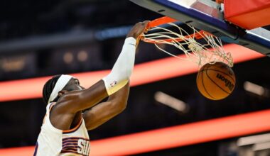 Suns' Mark Williams helps Phoenix overcome injuries in victory against Timberwolves